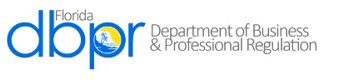 dbpr Department of Business & Professional Regulation logo.