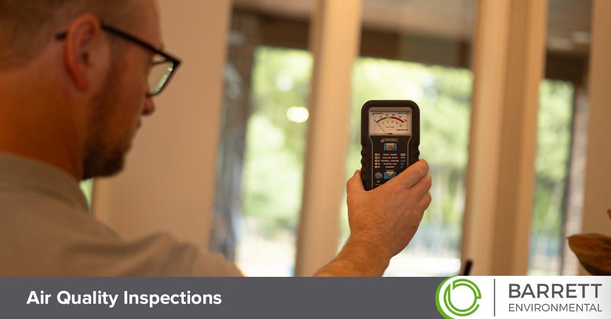 Air quality inspection company in DFW.