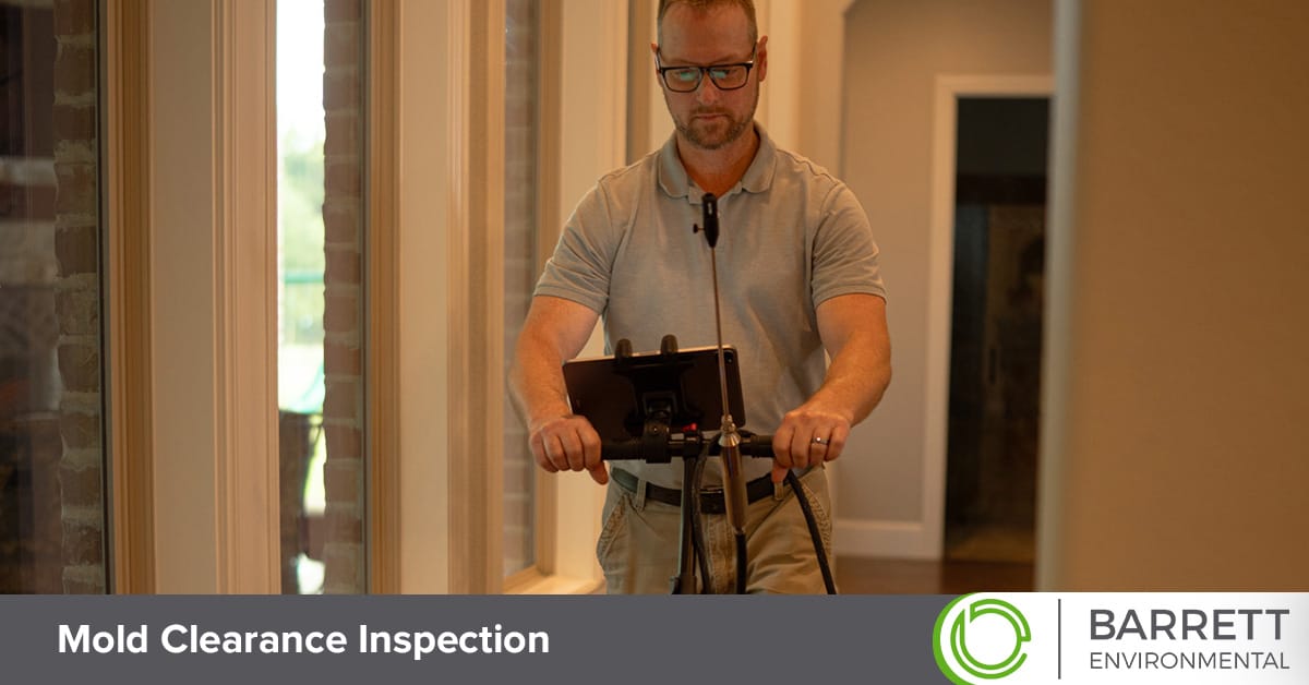 DFW mold clearance inspection.